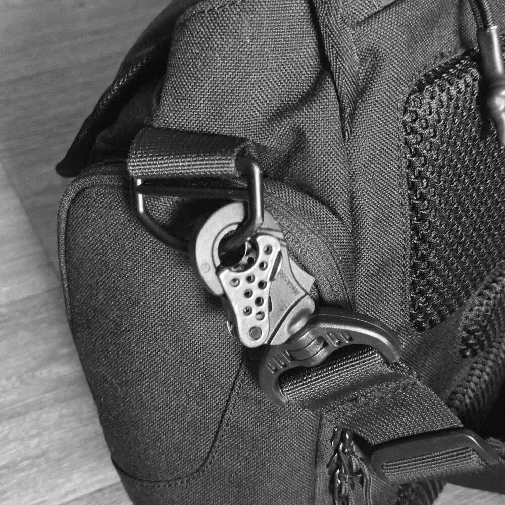 Mission Critical S.01 Diaper Messenger Laptop Black